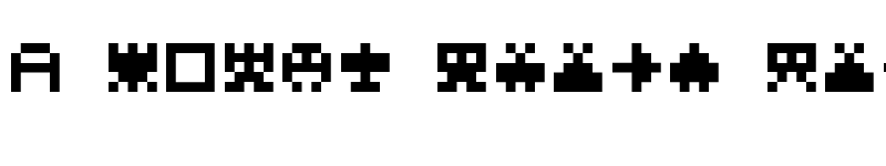 Preview of 04b_21 Regular font