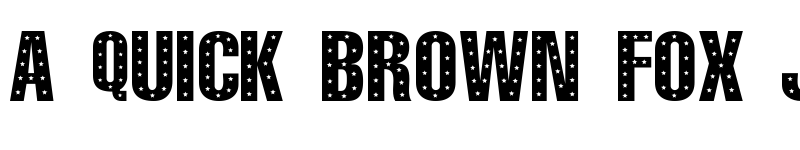 Preview of 101! StaR StuDDeD Regular font