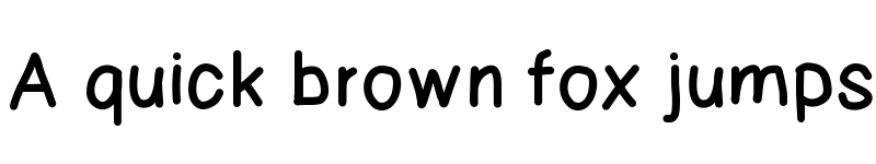 Preview of 123Marker Medium font