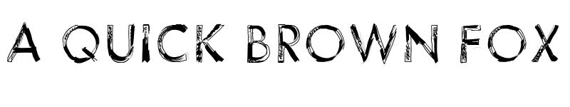 Preview of 123Sketch Medium font