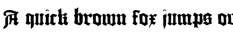 Preview of 1456Gutenberg Bold font