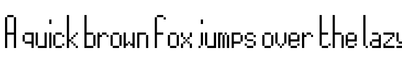 Preview of 15x5 Regular font