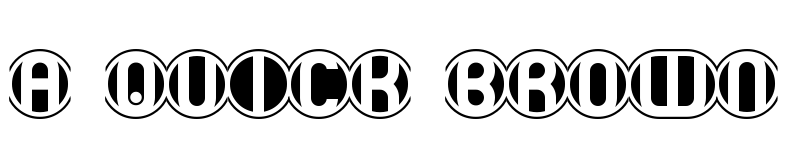 Preview of 18 Holes BRK Normal font