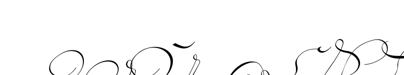 Preview of 18th Century Initials Regular font