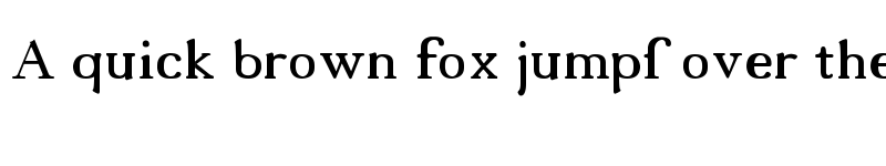Preview of 18thCentury Regular font