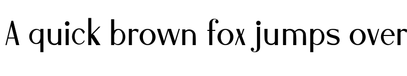 Preview of 1927 Epoque Regular font