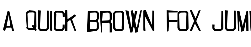 Preview of 20.000 dollar bail Regular font