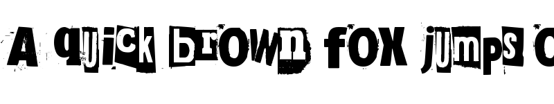 Preview of 215000E Regular font