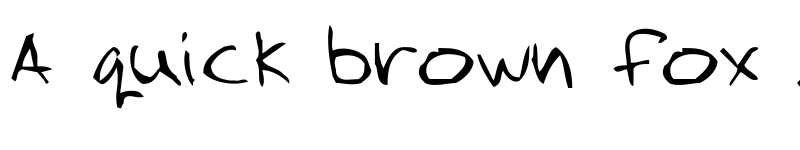 Preview of 2Dumb Regular font