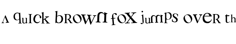 Preview of 3 grammes 5 Regular font