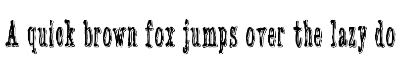 Preview of 3 Times Recycled Old Newspaper Regular font