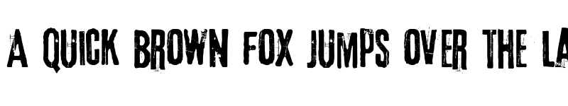 Preview of 3rd Man Regular font