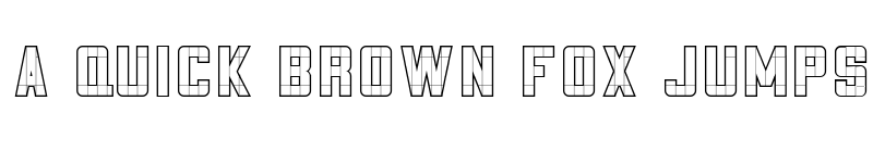 Preview of 3x5 Outline font