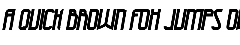 Preview of 47 Bold Italic font