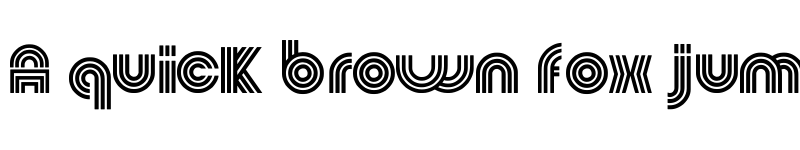 Preview of 60s Pop Regular font