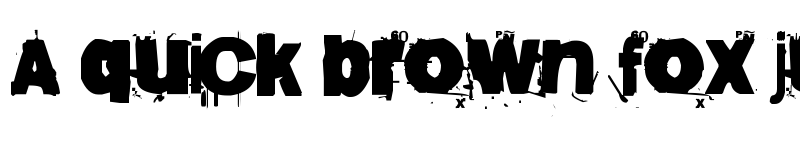 Preview of 60sekuntia Regular font