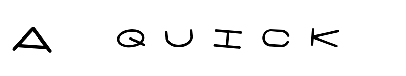 Preview of 7 days rotated Regular font