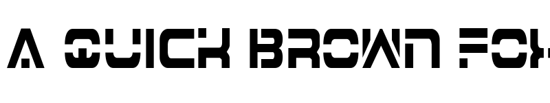 Preview of 7th Service Condensed Condensed font