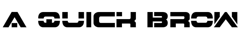 Preview of 7th Service ExtraBold ExtraBold font