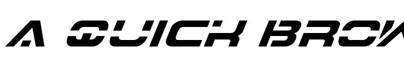 Preview of 7th Service Italic Italic font