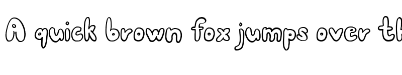 Preview of 80er Teenie Demo Regular font