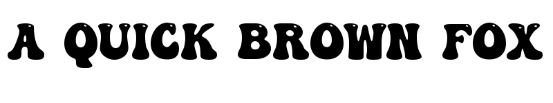 Preview of a Abstract Groovy Regular font