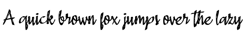 Preview of a Adistro Regular font