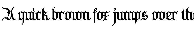 Preview of A Anggaran Dasar Regular font