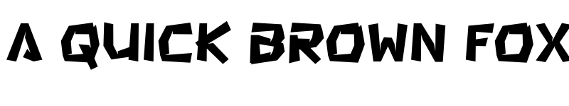 Preview of a Art Paper Regular font