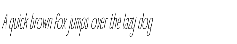 Preview of A Day Without Sun Italic Regular font