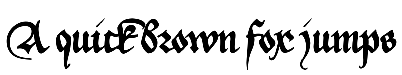 Preview of _a e i o u Regular font