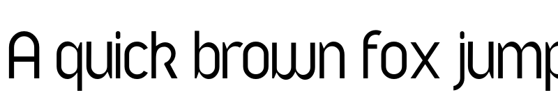 Preview of A font LIGHT PERSONAL USE Regular font