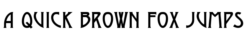 Preview of a_Moderno Regular font