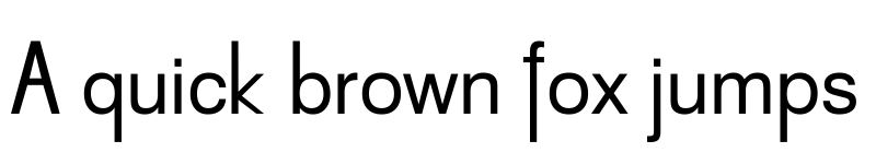 Preview of AaBbCc Regular font