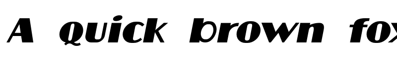 Preview of Aafia Italic font