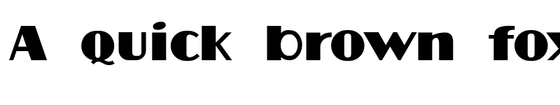 Preview of Aafia Regular font