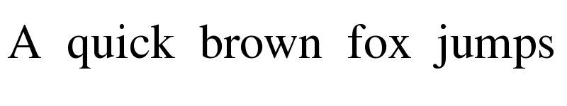 Preview of aakar medium font