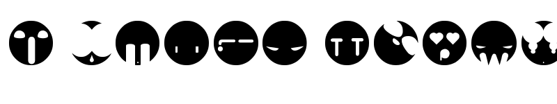 Preview of aaronfaces Regular font