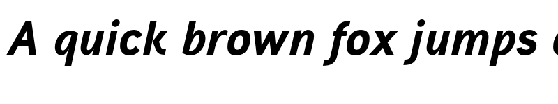 Preview of Aaux Next Black Italic font