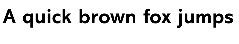 Preview of Abadi MT Pro Bold font