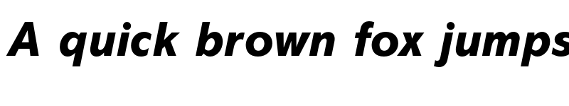 Preview of Abadi MT Pro Extra Bold Italic font