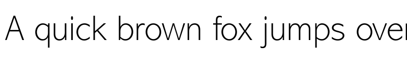 Preview of Abadi MT Pro Extra Light font