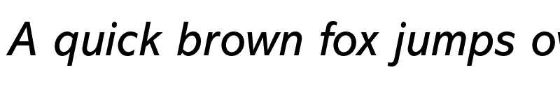 Preview of Abadi MT Pro Italic font