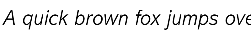 Preview of Abadi MT Pro Light Italic font