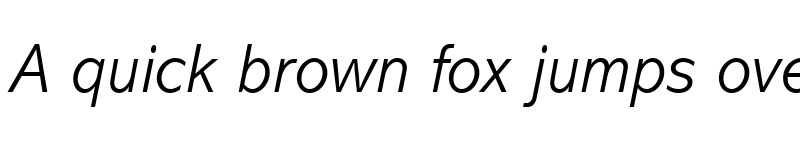 Preview of AbadiMTW04-LightItalic Regular font