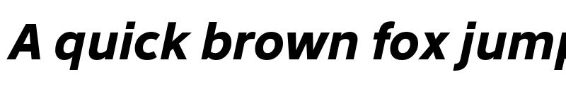 Preview of Abandon Bold Italic font