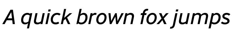 Preview of Abandon Italic font