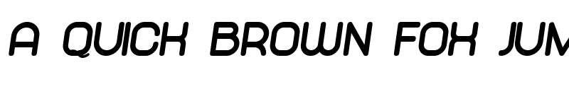 Preview of Abandoned Black Italic font