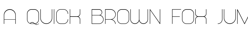 Preview of Abandoned Regular font