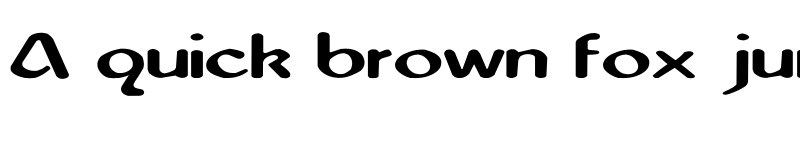 Preview of Abbey Medium Extended Regular font